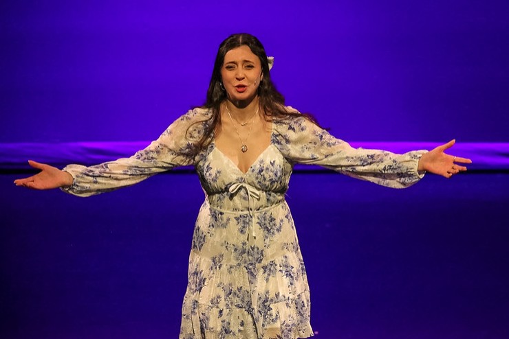 Student Walking on Stage