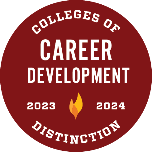 Colleges of Distinction Career Development Badge 