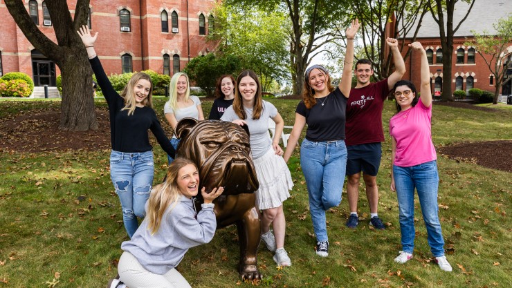 Dean College students