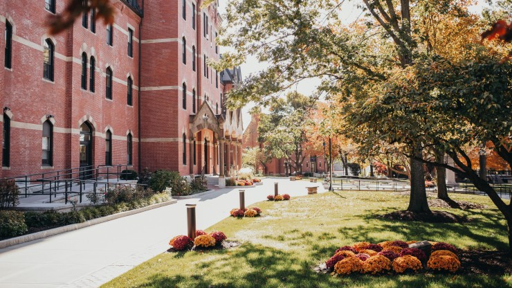 Exterior image of Dean Hall