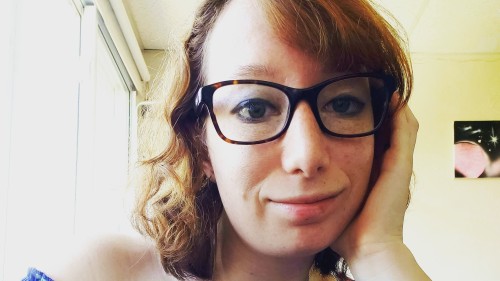 Student with glasses