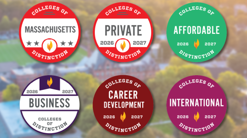 Colleges of Distinction Badges 2026 - 2027