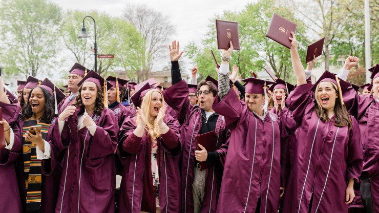 Dean College Commencement Timeline | Dean College
